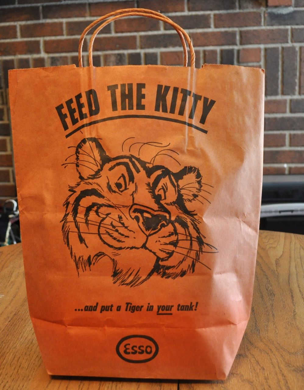 Esso Paper Bag Esso Paper Bag