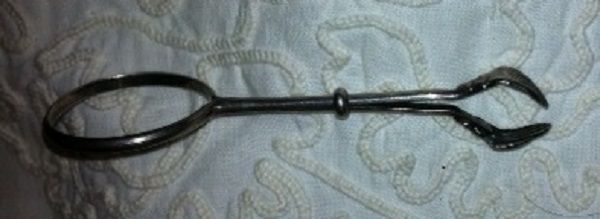 Dainty Antique Victorian Silver Hankie or Glove Holder or Skirt Lifter "Hand" Bridal Wedding Dainty Antique Victorian Silver Hankie or Glove Holder or Skirt Lifter "Hand" Bridal Wedding