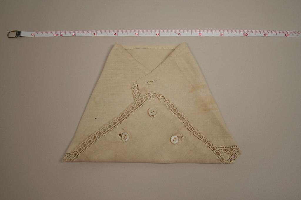 Antique Hand Made Muslin Diaper Circa 1900s Antique Hand Made Muslin Diaper Circa 1900s