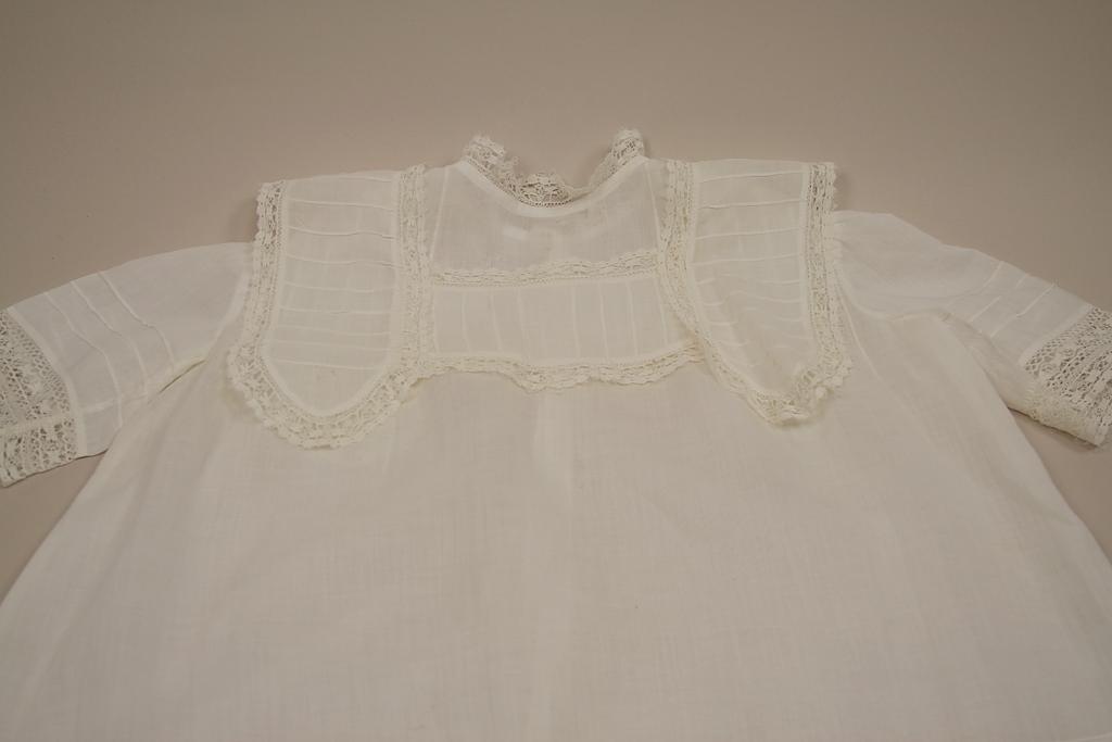 Antique Creamy Sheer Cotton Pary Dress Circa 1890s Antique Creamy Sheer Cotton Pary Dress Circa 1890s