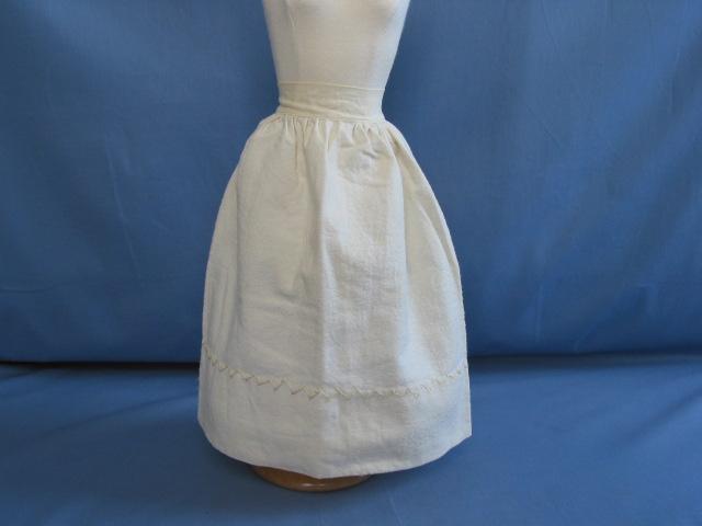 Early Half Slip Petticoat For Fashion Doll Circa 1920's Early Half Slip Petticoat For Fashion Doll Circa 1920's