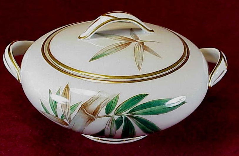Noritake Bamboo #5565 Sugar Bowl with Lid Noritake Bamboo #5565 Sugar Bowl with Lid