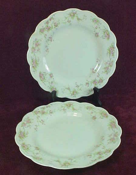 Johnson Bros., England, Green Crown Mark, Luncheon Plates (2) Johnson Bros., England, Green Crown Mark, Luncheon Plates (2)