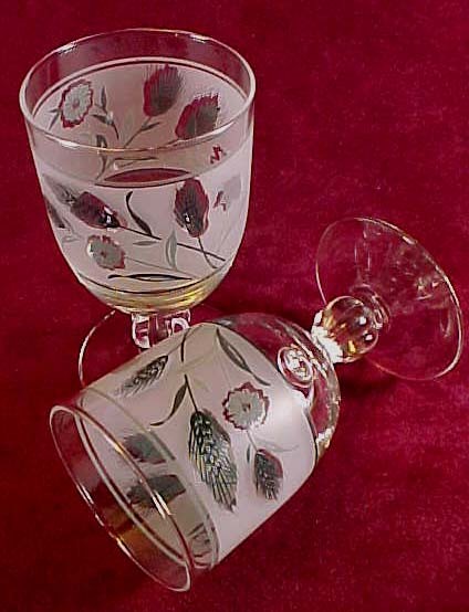 Libbey Gray Wheat Water Goblets (4 sets of 2 available) Libbey Gray Wheat Water Goblets (4 sets of 2 available)