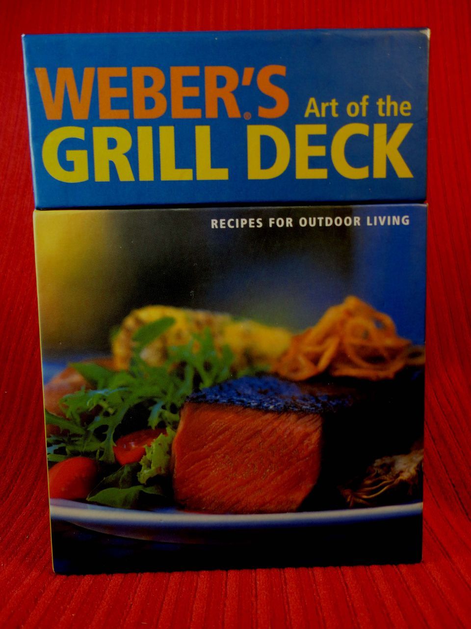"Weber's Art of the Grill Deck" by Weber, 2002, First Edition "Weber's Art of the Grill Deck" by Weber, 2002, First Edition