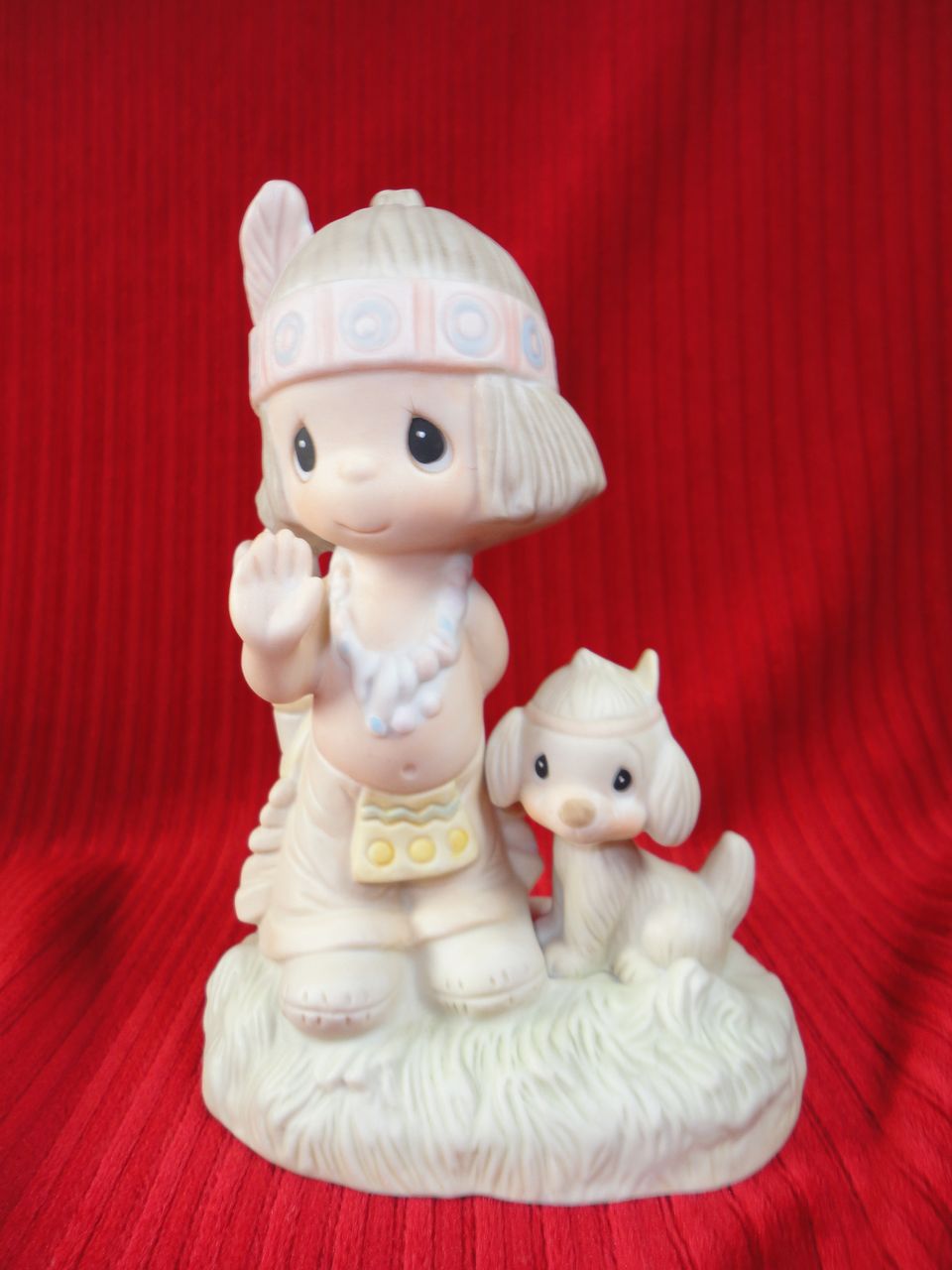 Enesco's Precious Moments, "Oh, How I Love Jesus" E-1380B, 1978 Enesco's Precious Moments, "Oh, How I Love Jesus" E-1380B, 1978