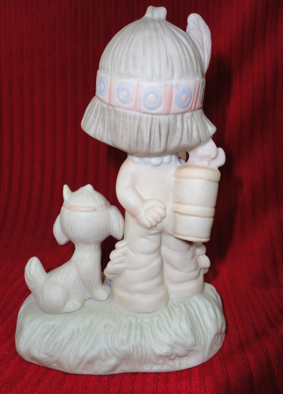 Enesco's Precious Moments, "Oh, How I Love Jesus" E-1380B, 1978 Enesco's Precious Moments, "Oh, How I Love Jesus" E-1380B, 1978