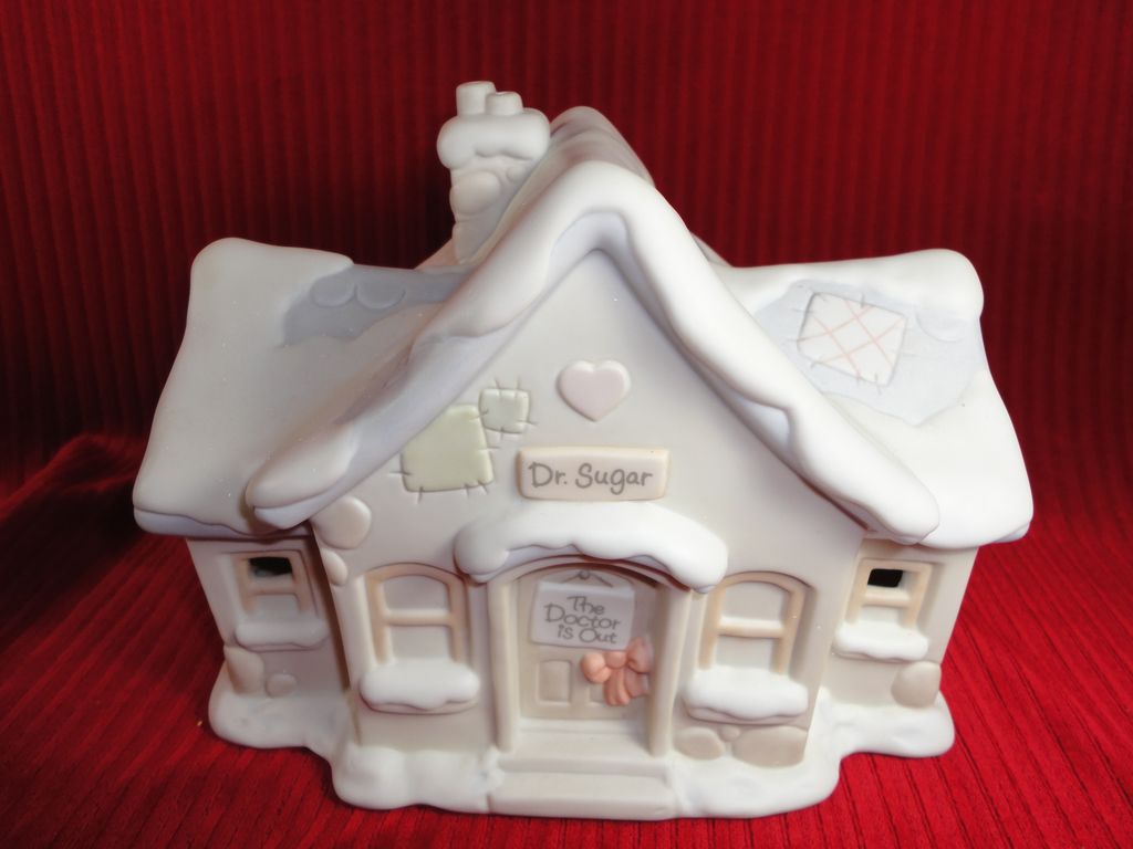 Enesco, Precious Moments Sugar Town Dr's Office, 1992, Night Light Enesco, Precious Moments Sugar Town Dr's Office, 1992, Night Light