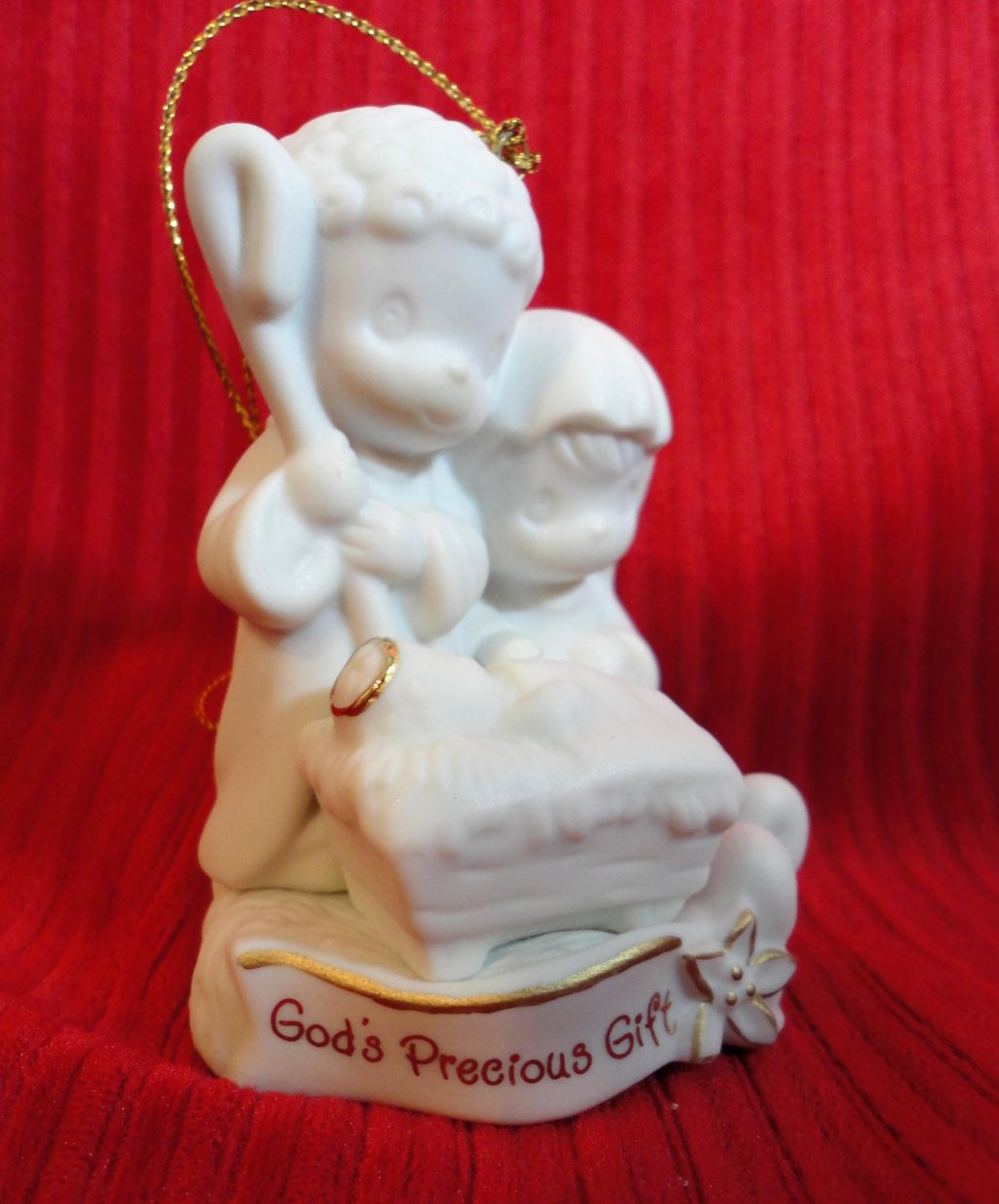 Enesco Precious Moments Nativity Ornament #183881, 1996 Enesco Precious Moments Nativity Ornament #183881, 1996