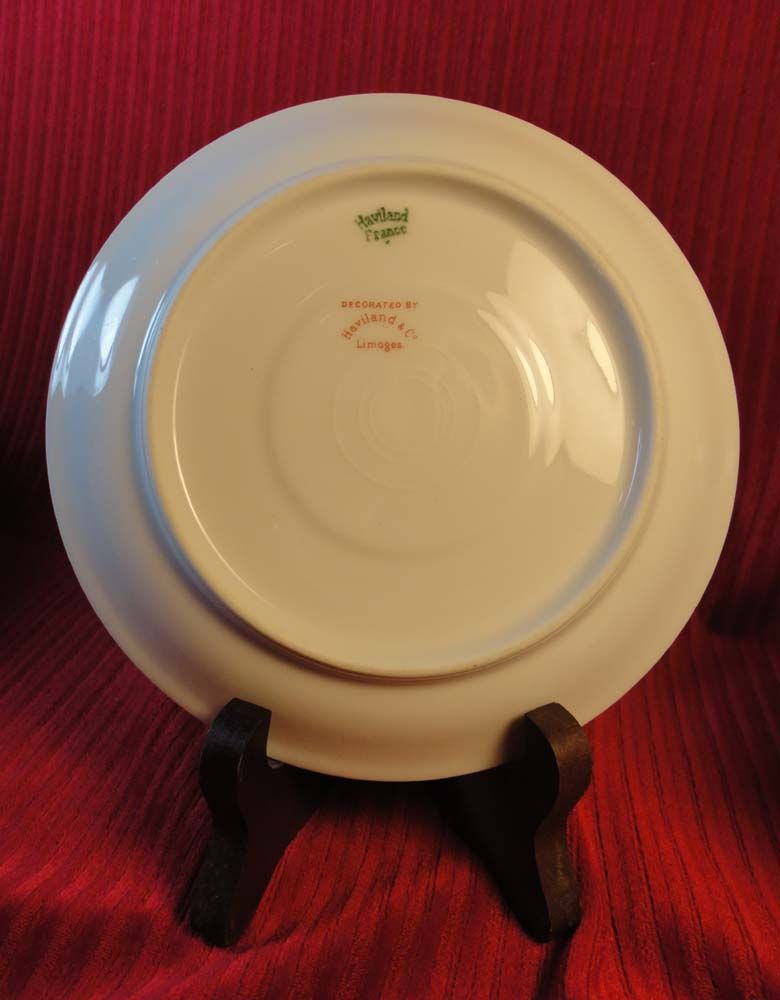 Haviland Limoges Schleiger #278 Saucer (7 available) Haviland Limoges Schleiger #278 Saucer (7 available)