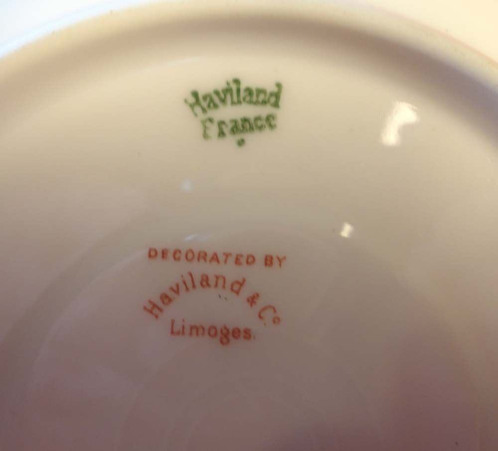 Haviland Limoges Schleiger #278 Saucer (7 available) Haviland Limoges Schleiger #278 Saucer (7 available)