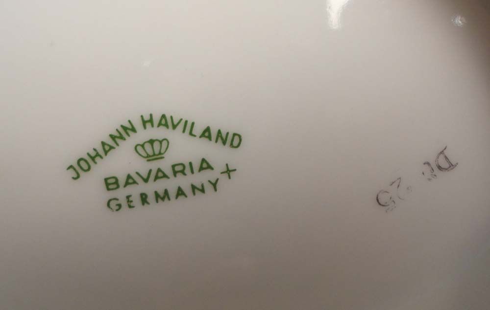 Johann Haviland "Blue Garland" Gravy Boat and Underplate Johann Haviland "Blue Garland" Gravy Boat and Underplate