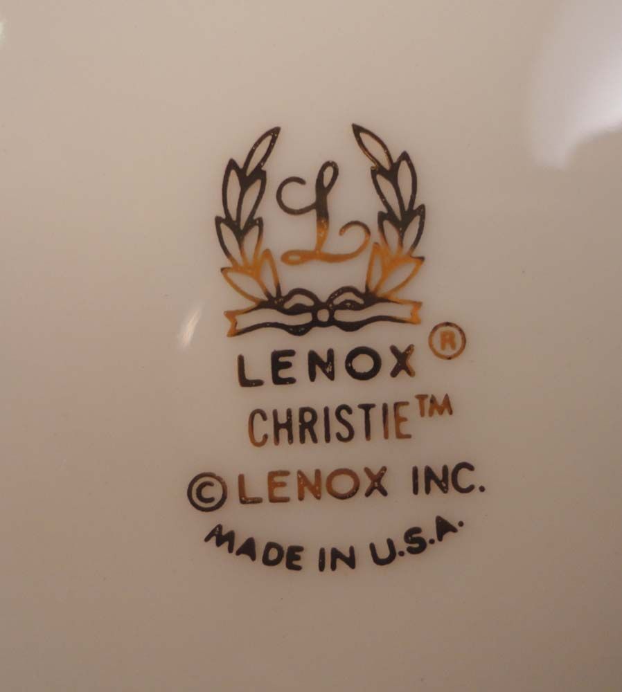 Lenox China "Christie" 5-Piece Place Setting Lenox China "Christie" 5-Piece Place Setting