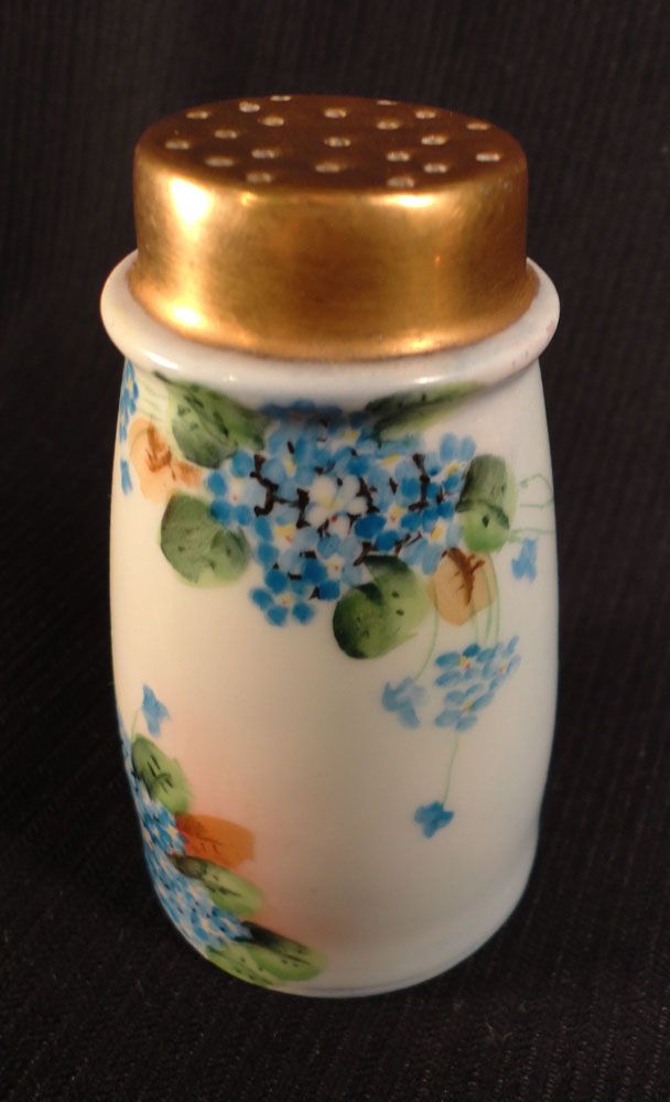 Forget-Me-Not, Hand-Painted Talc Shaker Forget-Me-Not, Hand-Painted Talc Shaker