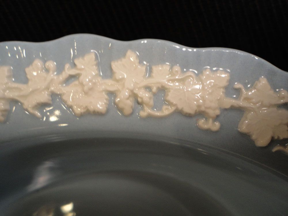 Wedgwood's Embossed Queen's Ware Oval Serving Bowl Wedgwood's Embossed Queen's Ware Oval Serving Bowl