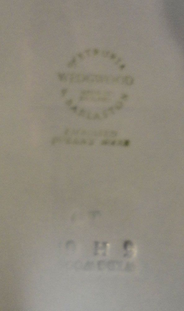 Wedgwood's Embossed Queen's Ware Oval Serving Bowl Wedgwood's Embossed Queen's Ware Oval Serving Bowl
