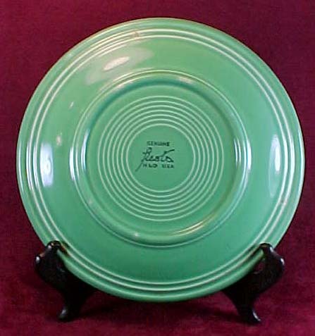 Homer Laughlin Fiesta Original Green Glaze 9 1/2" Dinner Plate (3 available) Homer Laughlin Fiesta Original Green Glaze 9 1/2" Dinner Plate (3 available)