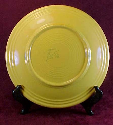 Homer Laughlin Fiesta Yellow Dinner Plate Homer Laughlin Fiesta Yellow Dinner Plate