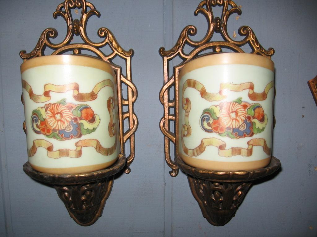 Art Deco Lightolier Wall Sconces Art Deco Lightolier Wall Sconces