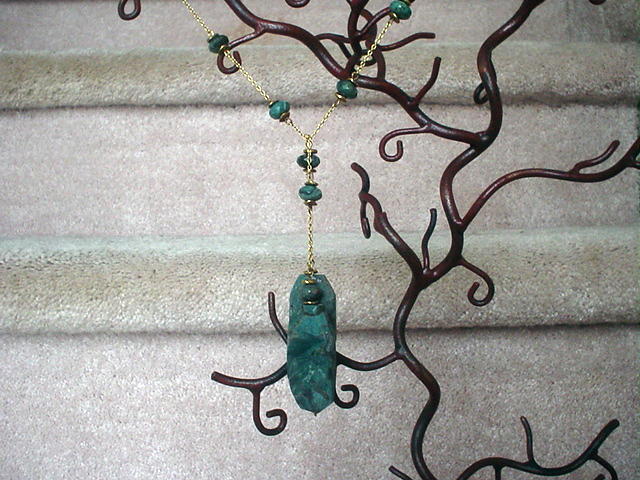 Fancy Jasper Lariat Necklace Fancy Jasper Lariat Necklace