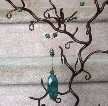 Fancy Jasper Lariat Necklace Fancy Jasper Lariat Necklace
