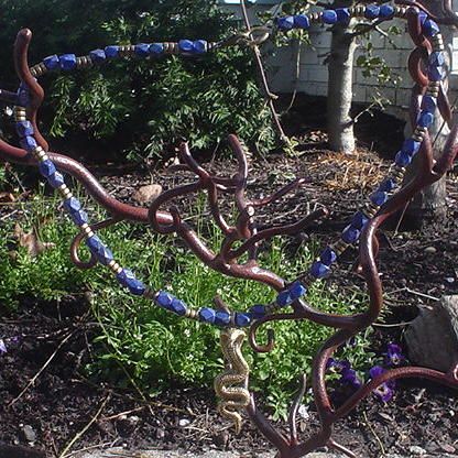 Royal Lapis Lazulli and Cobra Necklace Royal Lapis Lazulli and Cobra Necklace