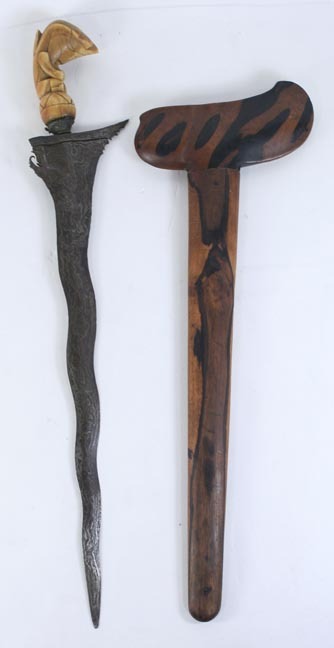 Antique Knife African Elephant Ivory Handle & Scabbard Antique Knife African Elephant Ivory Handle & Scabbard