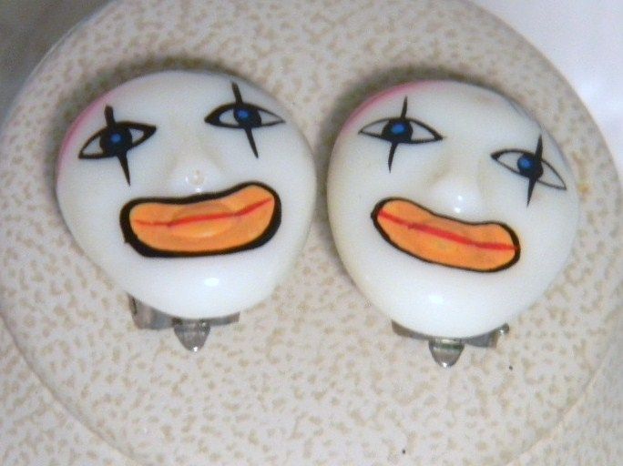 Clown Earrings