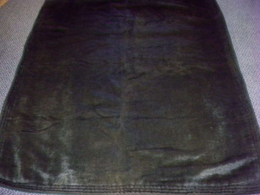 Antique Horse Hide And Wool Carriage Blanket from cameoantiques on Ruby Lane