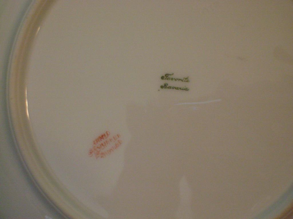 Vintage Bavaria Handpainted Plate with Blackberries Stouffer Studios Vintage Bavaria Handpainted Plate with Blackberries Stouffer Studios