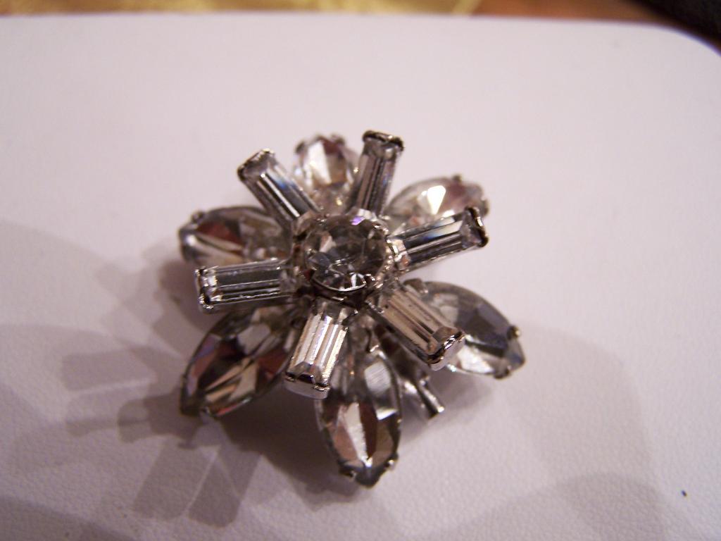 Layered Rhinestone Brooch Layered Rhinestone Brooch