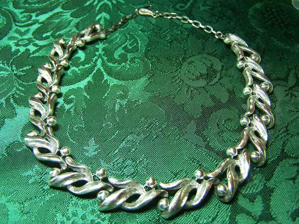 Vintage Signed Tortolani Necklace or Choker Vintage Signed Tortolani Necklace or Choker