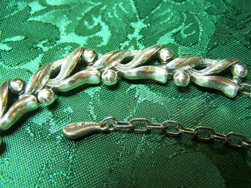 Vintage Signed Tortolani Necklace or Choker Vintage Signed Tortolani Necklace or Choker