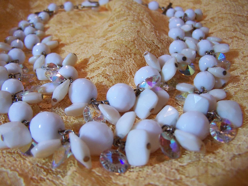 Vintage Signed Laguna Double strand Beaded Necklace Vintage Signed Laguna Double strand Beaded Necklace