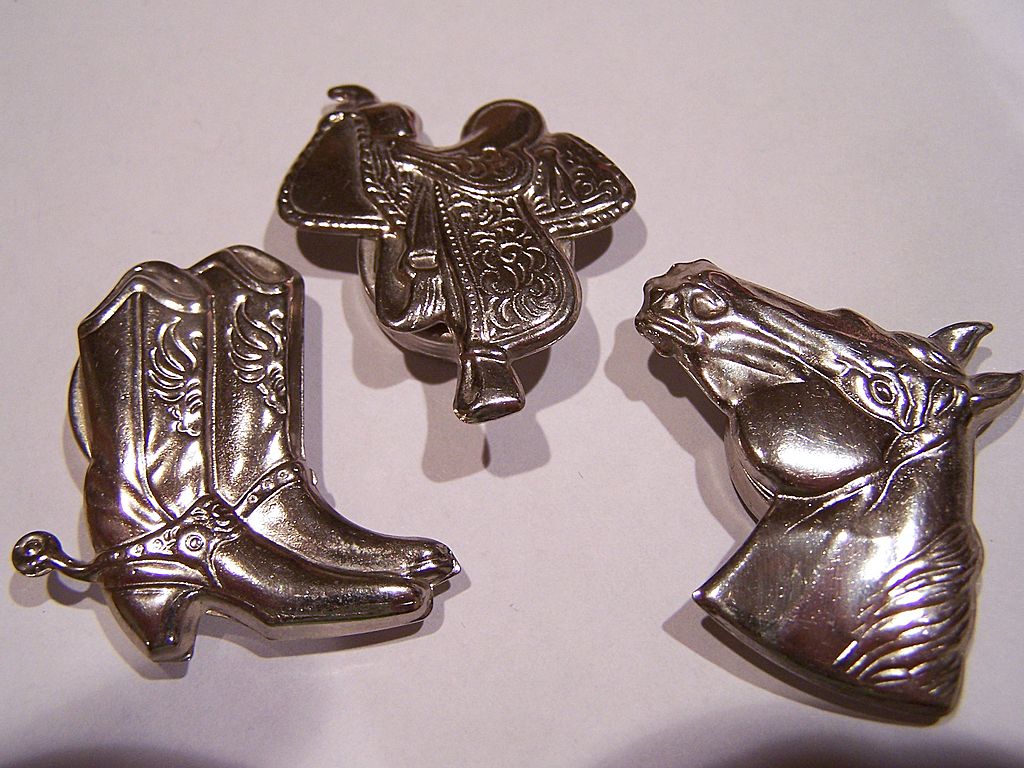 Vintage Button Covers Set Cowgirl Cowboy Boots Saddle Horse Vintage Button Covers Set Cowgirl Cowboy Boots Saddle Horse