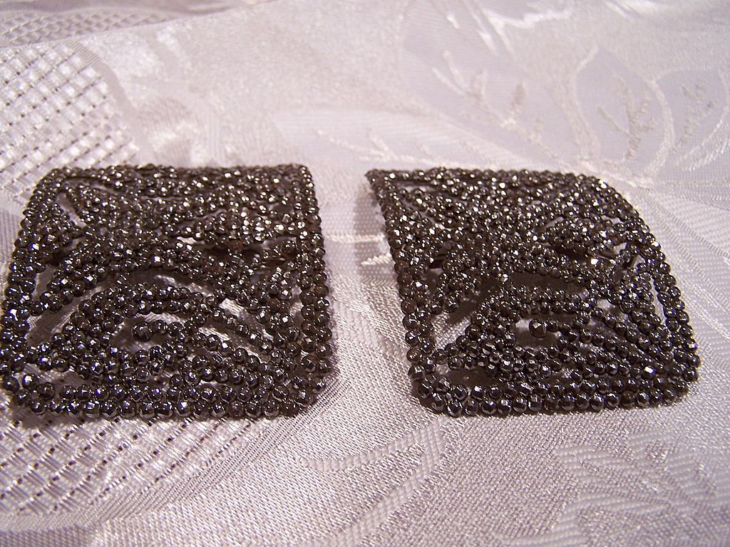 Vintage French Buckles Signed Made In France FBN Co Vintage French Buckles Signed Made In France FBN Co
