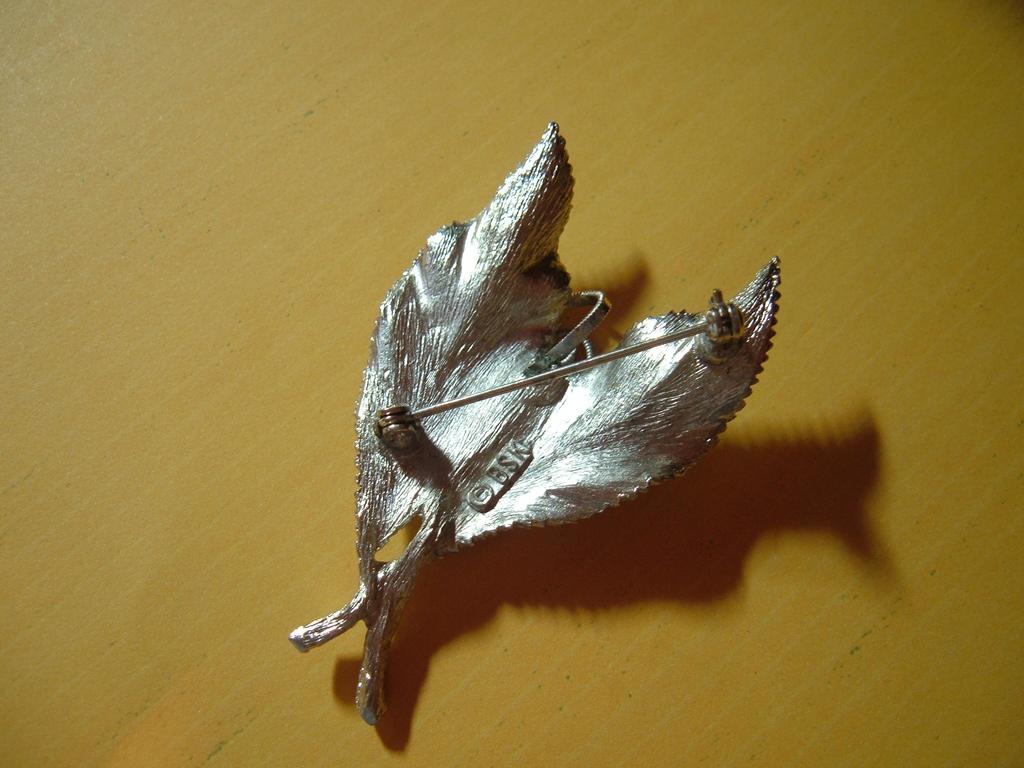 BSK Double Leaf Brooch BSK Double Leaf Brooch