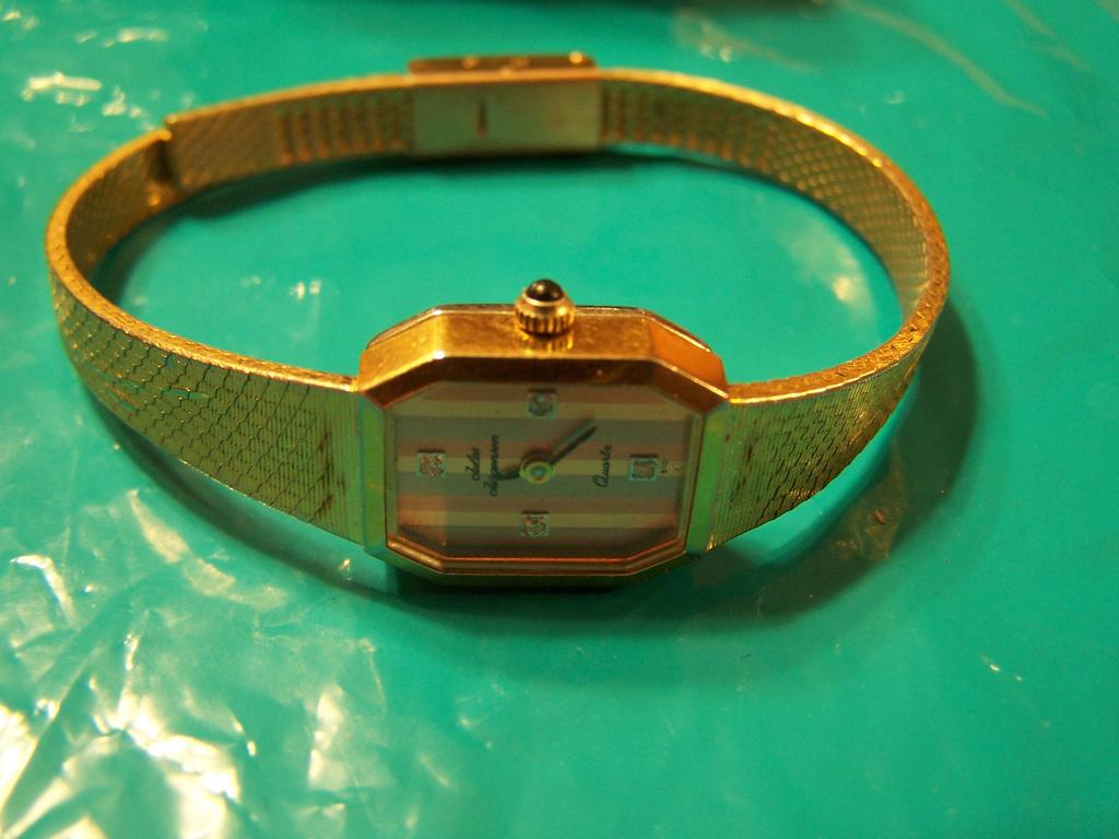 Jules Jurgensen Ladies Diamond Dial Watch Jules Jurgensen Ladies Diamond Dial Watch