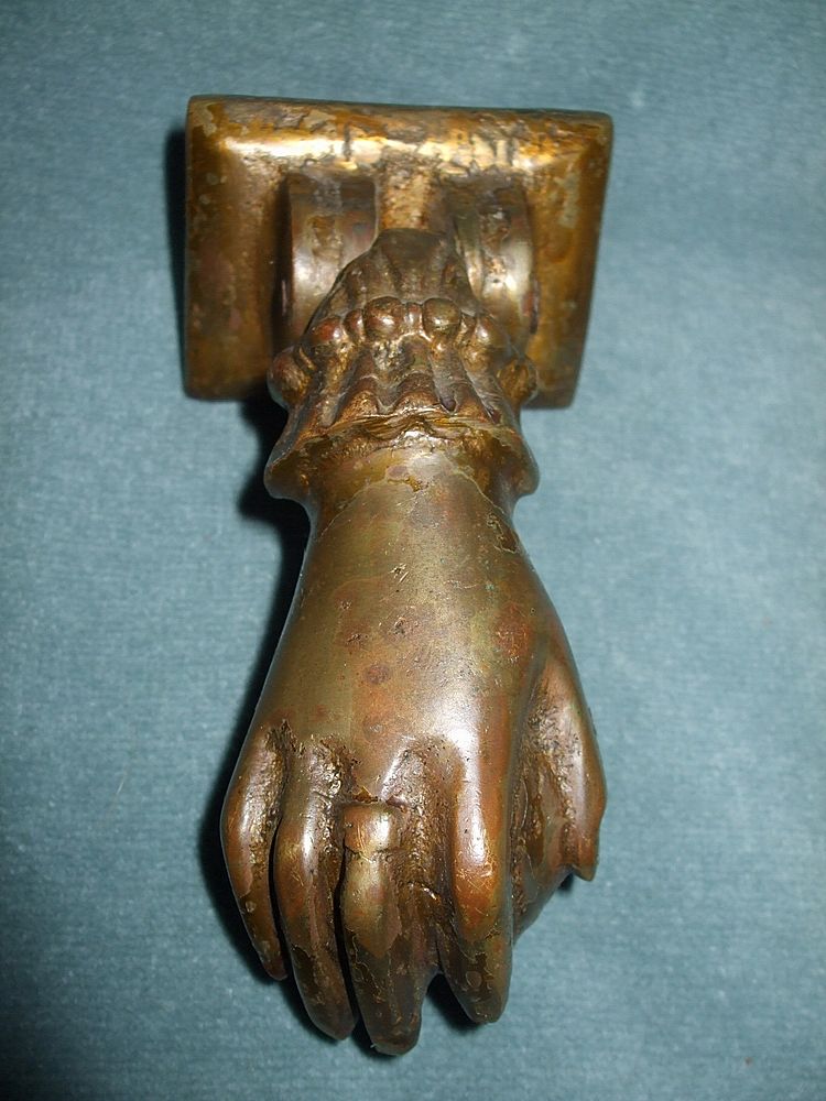 Very OLD Hand Doorknocker Very OLD Hand Doorknocker