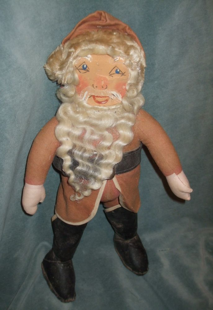 Sweet Old Pot Bellied Santa Claus Rag Doll Sweet Old Pot Bellied Santa Claus Rag Doll