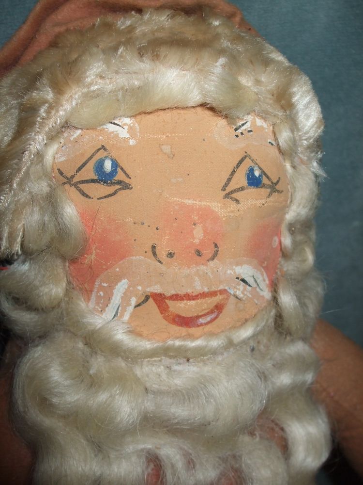 Sweet Old Pot Bellied Santa Claus Rag Doll Sweet Old Pot Bellied Santa Claus Rag Doll