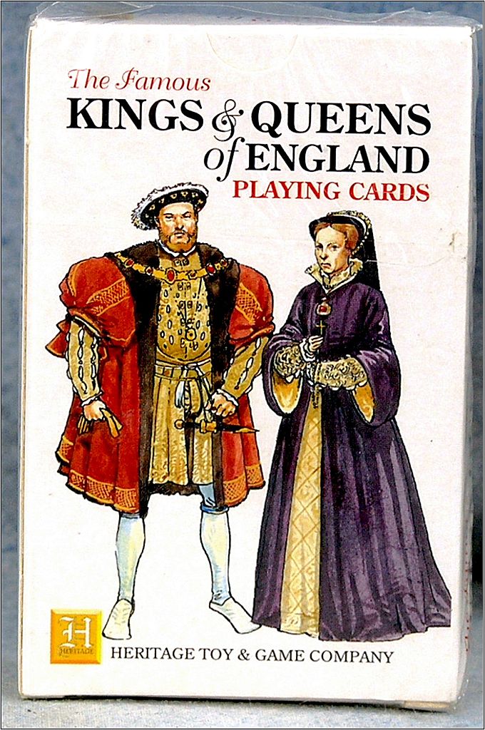 Troview Heritage The Famous Kings & Queens of England Playing Cards Troview Heritage The Famous Kings & Queens of England Playing Cards