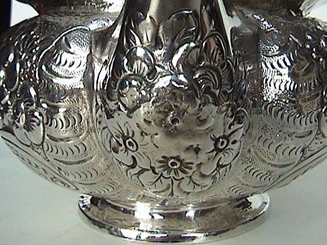 Absolutely superb rare Irish sterling teapot c. 1821 Absolutely superb rare Irish sterling teapot c. 1821