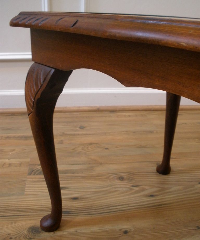 Vintage English Mahogany Leather & glass Top Coffee Table Vintage English Mahogany Leather & glass Top Coffee Table