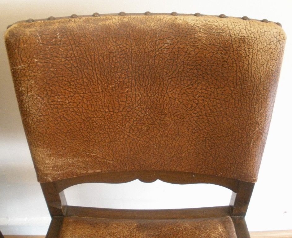 Antique English Oak Dining Chairs. Set of 6. Antique English Oak Dining Chairs. Set of 6.