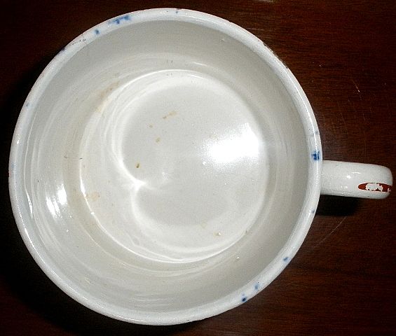19th Century Gaudy Welsh Cup, Mug. Oyster Pattern. 19th Century Gaudy Welsh Cup, Mug. Oyster Pattern.