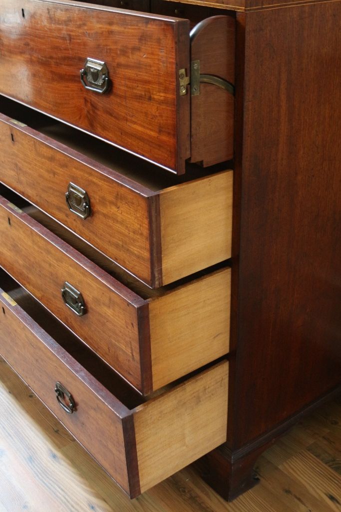 Antique Butlers Chest of Drawer, Desk, Georgian Mahogany Secretaire, Bureau. -FREE SHIPPING- Antique Butlers Chest of Drawer, Desk, Georgian Mahogany Secretaire, Bureau. -FREE SHIPPING-
