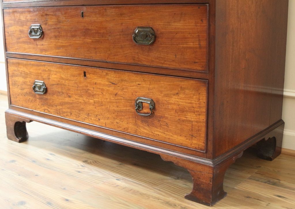 Antique Butlers Chest of Drawer, Desk, Georgian Mahogany Secretaire, Bureau. -FREE SHIPPING- Antique Butlers Chest of Drawer, Desk, Georgian Mahogany Secretaire, Bureau. -FREE SHIPPING-