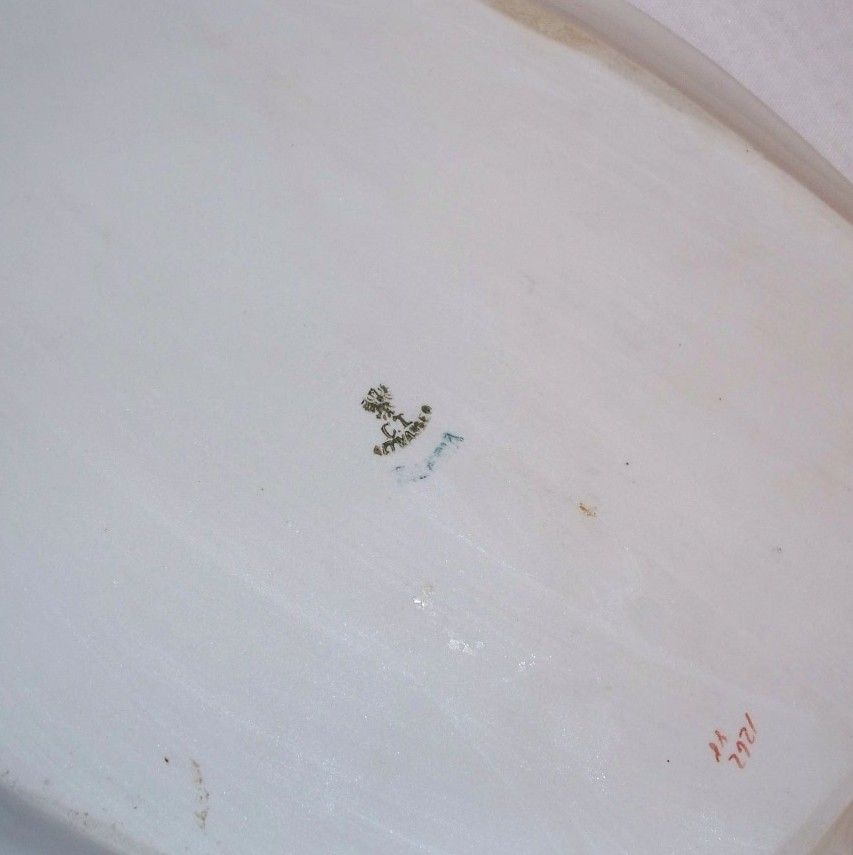 C. Tielsch Germany Roses Vanity Dresser Tray C. Tielsch Germany Roses Vanity Dresser Tray