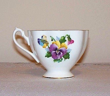Queen Anne Spring Melody Tea Cup and Saucer Queen Anne Spring Melody Tea Cup and Saucer